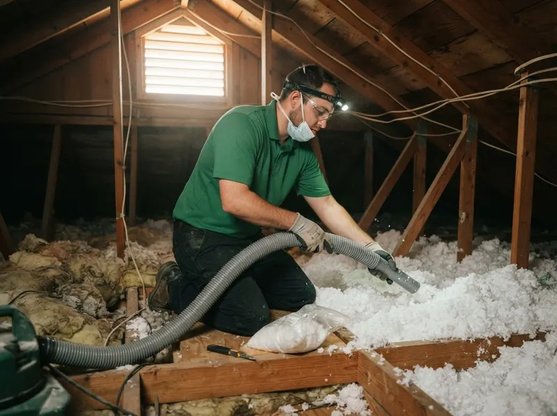 Attic Sanitation and Insulation Restoration in Brandon, FL