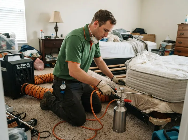 Bed Bug Heat and Chemical Remediation in Brandon, FL