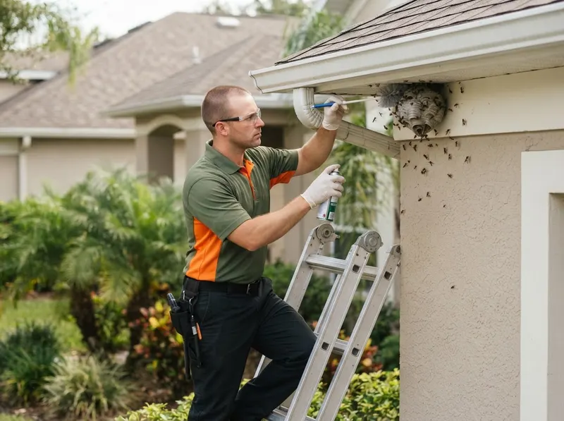 Stinging Insect and Paper Wasp Removal in Brandon, FL