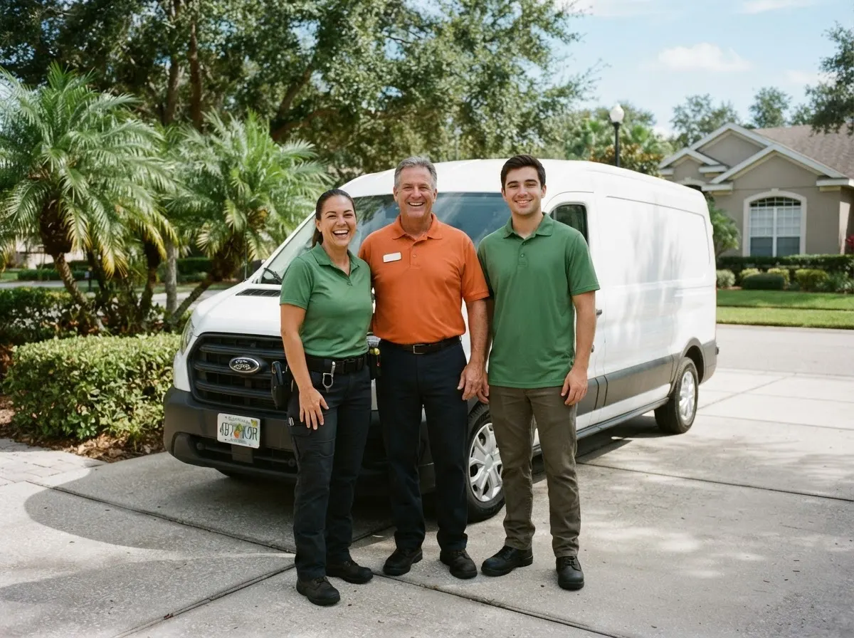 Cypress Finch Pest Control pest control service team in Brandon, FL